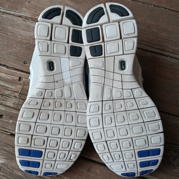 Mens Nike Free 5.0 Breathe Grey Blue 579960 410 sz - Picture 11 of 11